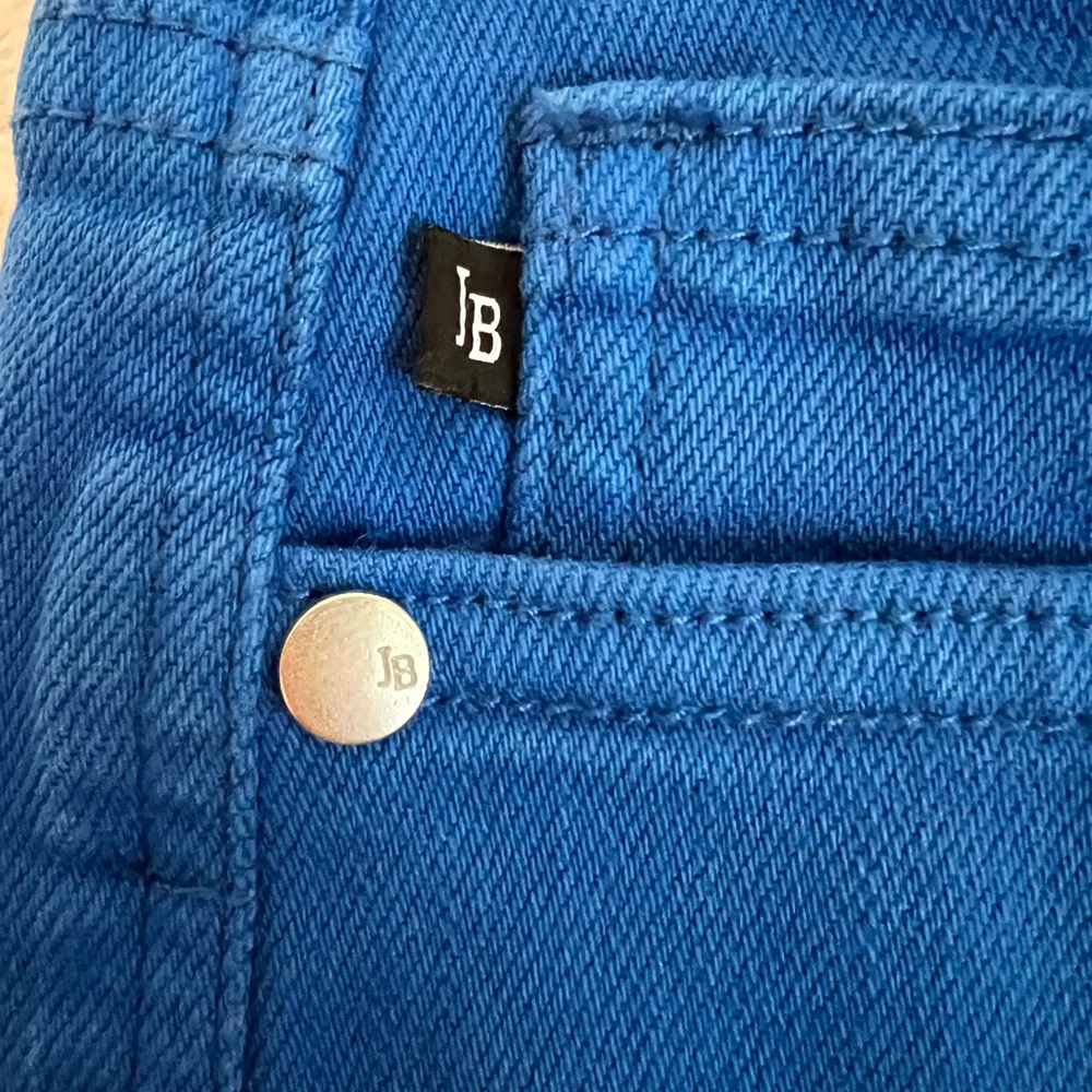NWT Judy Blue Women’s Tummy Control Cobalt Blue Stretchy Skinny Jeans SZ 1/25 - Picture 6 of 15